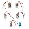 RC Brushed Motor Replacement Wide Compatibility Enhanced  540 RC Brushed Motor Stainless Steel Shell for 1/10 RC Car