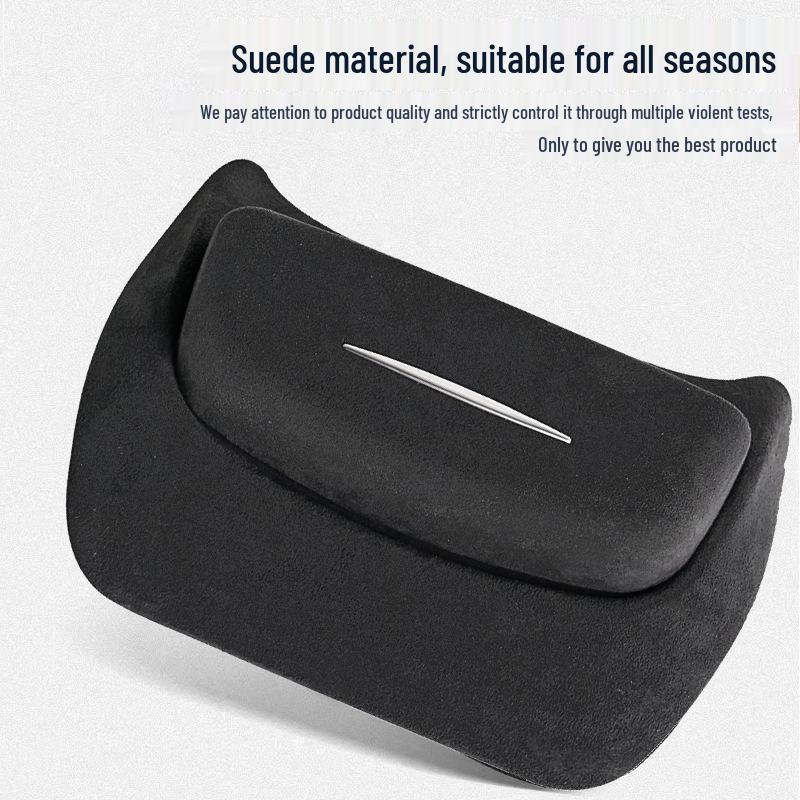 Zeekr 001 Sun Visor Suede Organizer: Multi-functional Car Sunglass Clip & Receipt Holder