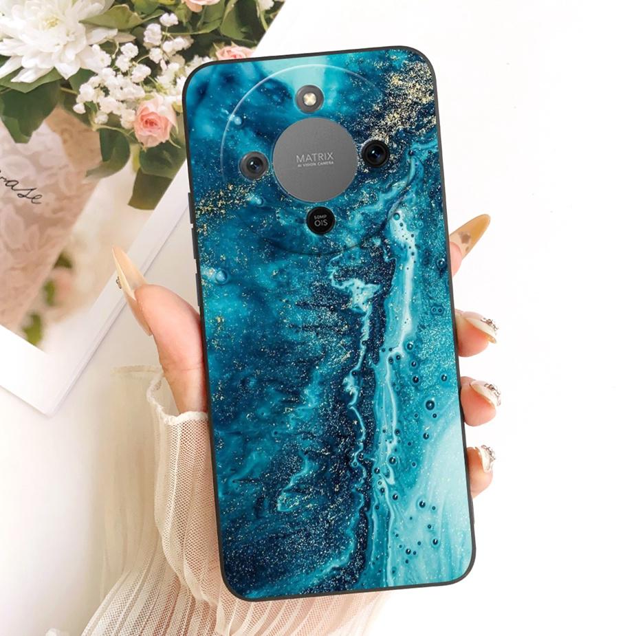 Чехол для Honor X9d MTN-NX1 Милый Мультяшный Динозавр Мягкий ТПУ Чехлы для Телефона Для Honor Magic 8 Lite X 70 HonorX70 HonorX9d Fundas