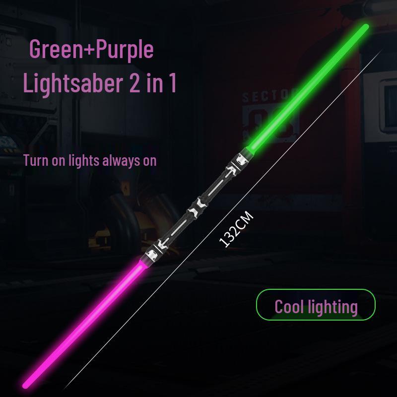 Звездные войны Дуэль на светящихся палочках: Фантастический игрушечный световой меч для детей