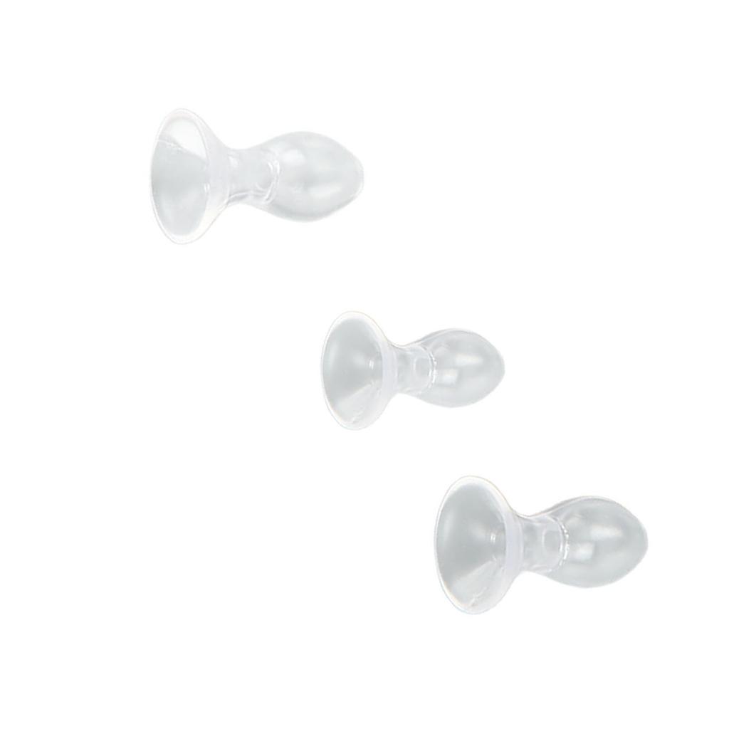 10 шт. Купол для слухового аппарата, силиконовый ушной вкладыш, заглушка, сменный аксессуар для слухового аппарата заушного типа