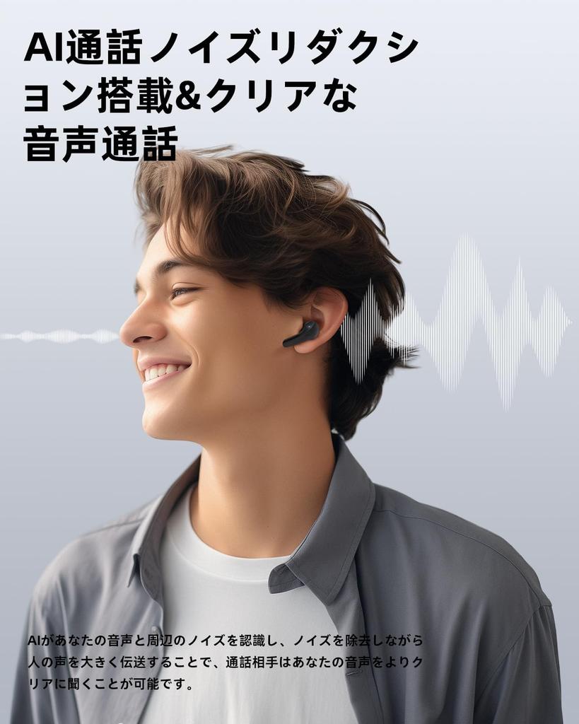 Новые беспроводные наушники ACEFAST SVE с функцией шумоподавления AI Call, динамический драйвер 9 мм, до 30 часов непрерывного воспроизведения, светодиодный дисплей, индикатор оставшегося заряда