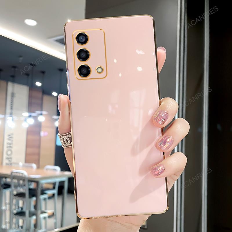 A9 A5 2020 роскошный модный чехол-держатель с покрытием для Oppo A54 A74 A16 A57 A53 A52 A54s A93 A17 4g 5g подставка силиконовая задняя крышка