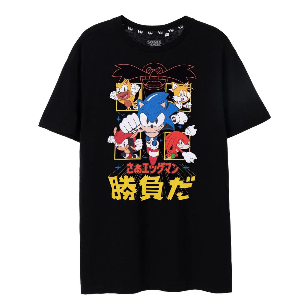 Sonic The Hedgehog Mens Japanese T-Shirt