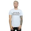 Star Wars Mens Aztec Logo Mono T-Shirt