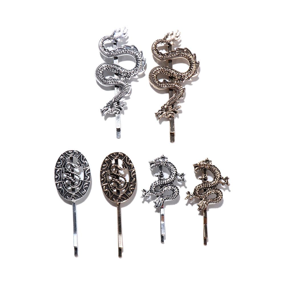 Girls Hairpin Dragon Shape Hairpin Female Hair Accessories Metal Hair Clip Chinese Style Headwear