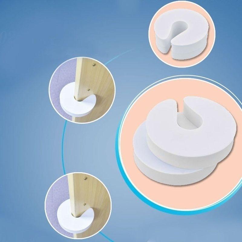 2PCS Foam Door Stopper Finger Pinch Protector Children Kids Safety Accessories