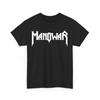 Металлическая группа Manowar Унисекс Футболка с логотипом Metal Music, Подарок для фаната рока Футболка Унисекс для концерта