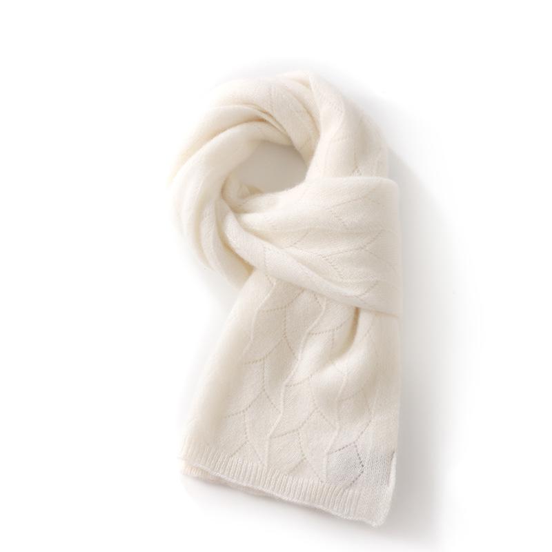 Женский вязаный шарф из козьего кашемира - Осенний/Зимний шарф-снуд