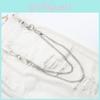 Metal Style Hiphop Waist Chain Unisex Jewelry Casual Spring Outfit Enhancement