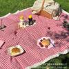 Yellow picnic mat outdoor tablecloth camping floor mat moisture-proof fabric mat anti-thickened picnic floor mat household picnic cloth
