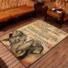 Home and Love Welcome Text Carpet Living Room Home Decor Doormat Sofa Table Rug Anti Slip Chair Cushion Lounge Mat