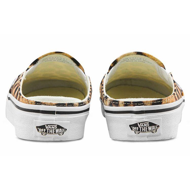 Vans Слипоны-мюлы Низкие кеды для скейтбординга Женские кроссовки Желтый Черный VN0A4P3ULPR