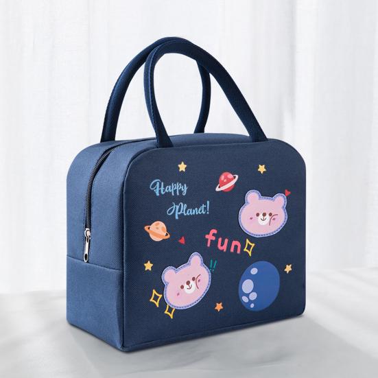 Practical Lunch Box Bag Cartoon Pictures Home Supplies Heat Preservation