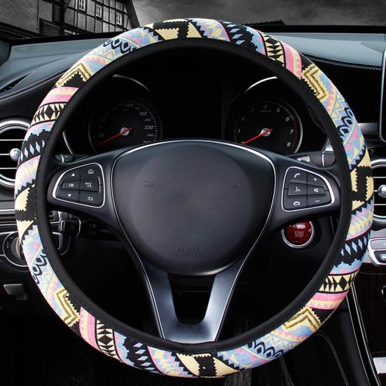 Stylish Steering Wheel Cushion Anti-scratch Universal Easy Installation