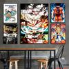 1 шт. Dragon Ball Аниме Плакат Плакат Наклейки Искусство Настенные Росписи Декор Игровая Комната Декор Подарки Каваи HD Картина Кошачьи Машины