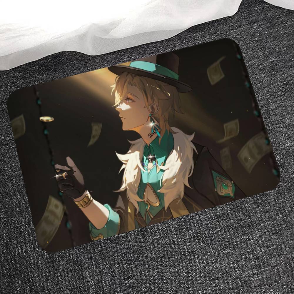 Игровой персонаж Авентурин Входной коврик в скандинавском стиле Домашний придверный коврик Коврики для ванной-туалета Коврик для декора спальни/отеля