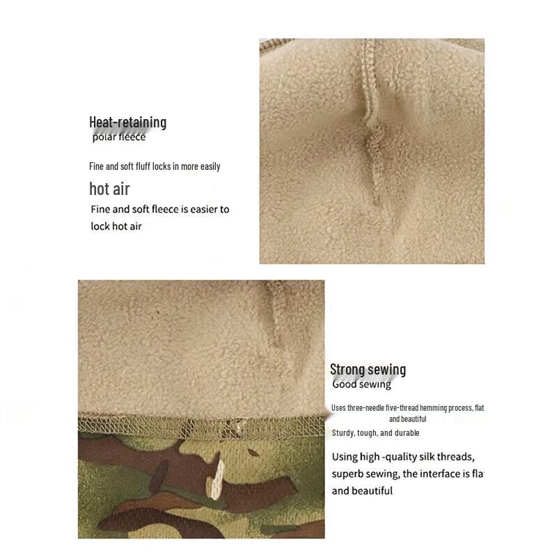 Pan Zhijian Fleece-Lined Camouflage Outdoor Winter Gear
