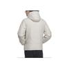 adidas Пуховая куртка с капюшоном и длинными рукавами в полоску, мужская верхняя одежда цвета хаки IT8728