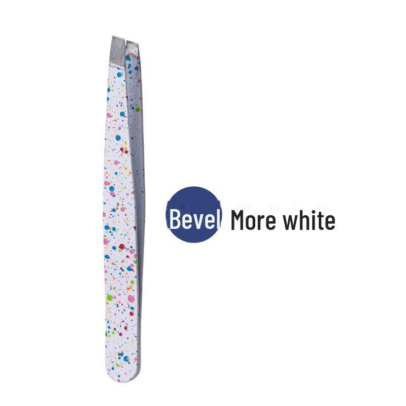 Пинцет для бровей из нержавеющей стали толщиной 1,2 мм со скошенной кромкой для точного удаления волос