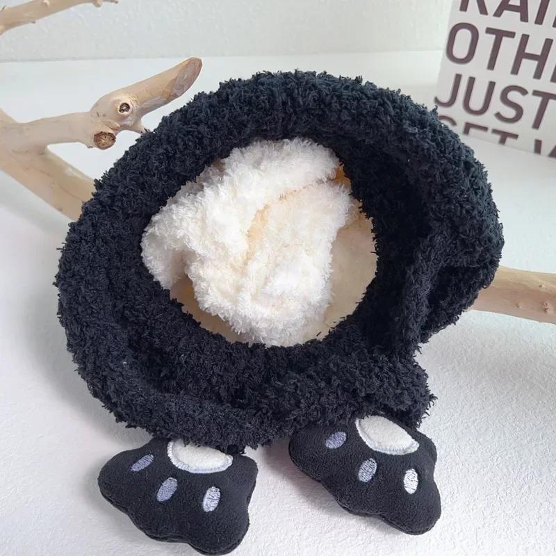 1 шт. теплая пушистая шапочка для мальчиков и девочек, милая вязаная крючком шапочка с изображением животных из мультфильмов для малышей, осенне-зимняя вязаная шапка