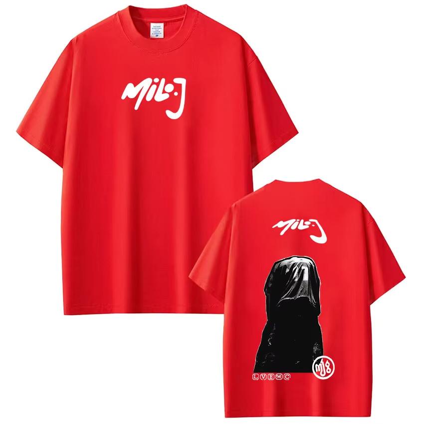 Rapper Milo J Tour 2026 Graphic Tshirt Unisex Women Fashion Comfort Tshirt Shortsleeved Casual Vintage Gothic Punk Tshirts