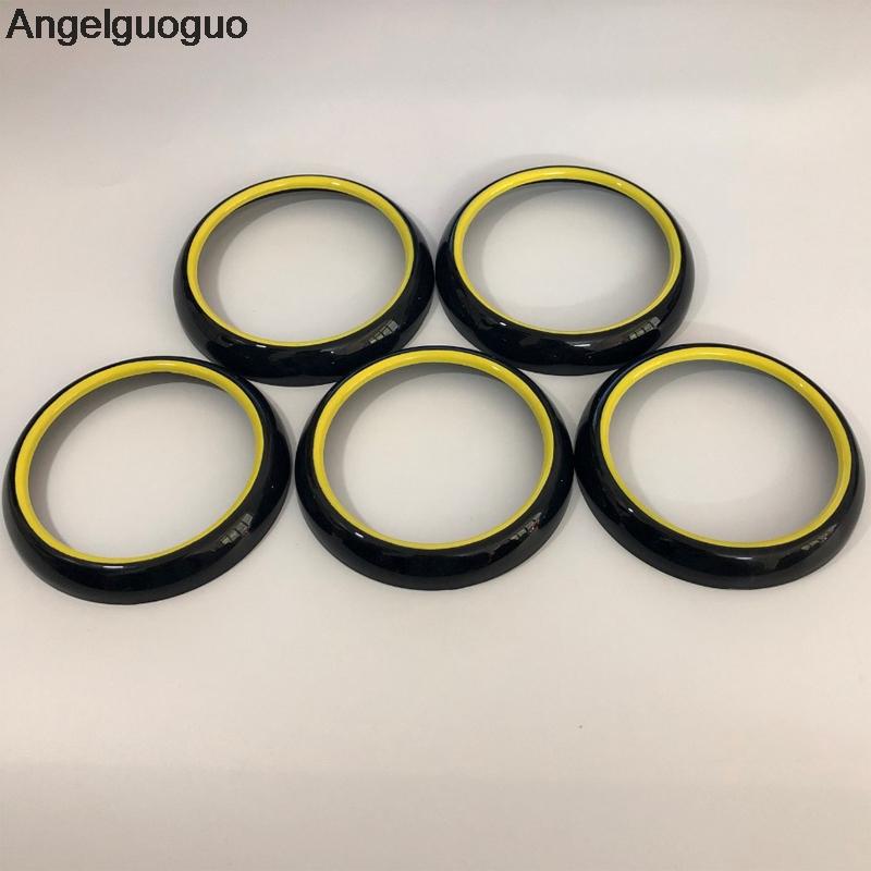 Двухцветный автомобильный кондиционер, вентиляционное отверстие, кольцо, накладка, украшение для Mercedes Benz GLA X156 CLA C117