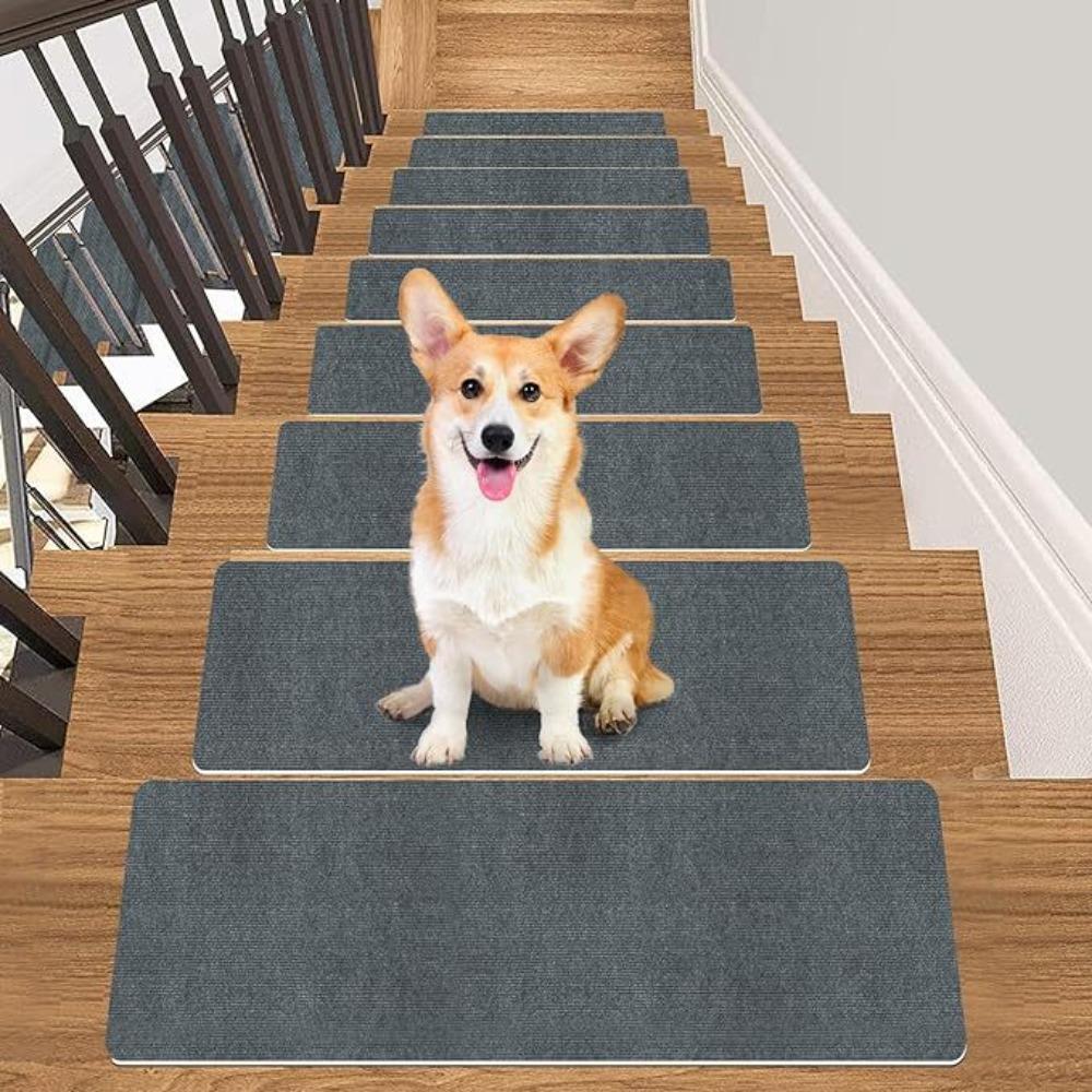 Self-adhesive Stair Tread Carpet Mat 76X20cm Door Mat New Protection Cover Pads Home Decor