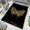 EPeddler Home с узором «Золотая бабочка», моющаяся нескользящая точечная основа, коврики и коврики нового поколения с цифровой печатью для гостиной, кухни, прихожей