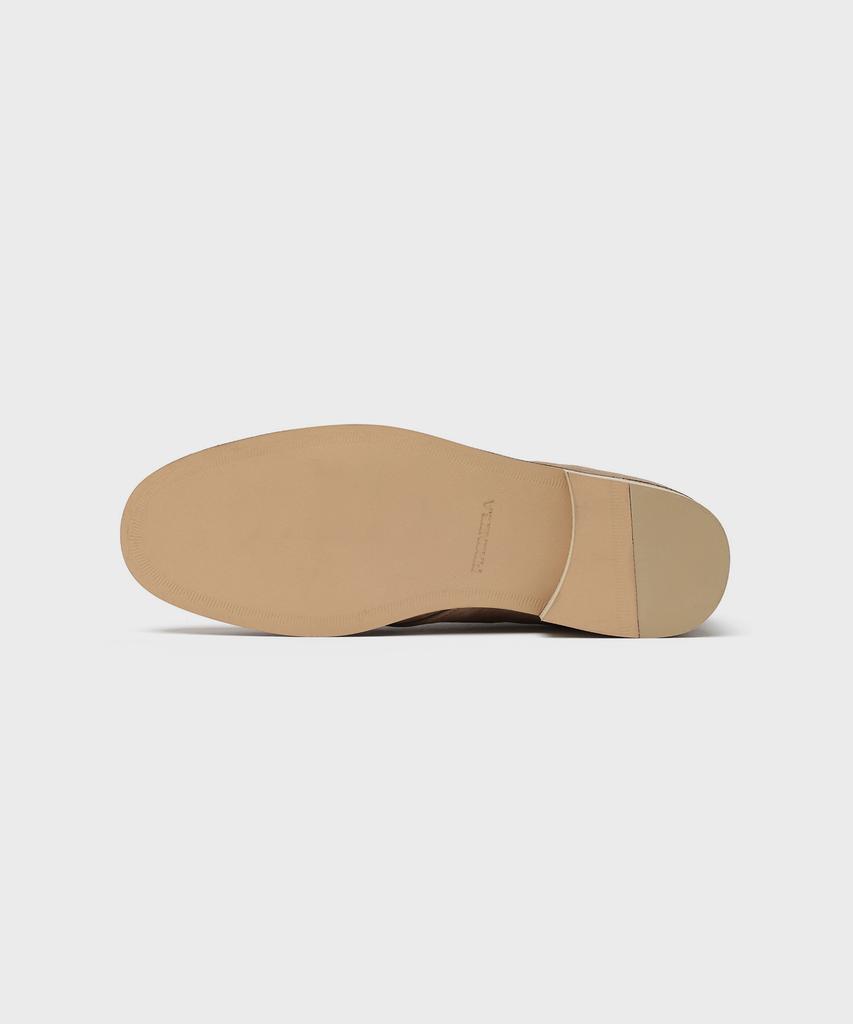 Ботинки-чукка Firenze Atelier Standard с круглым носком 7702 [Бежевый нубук]