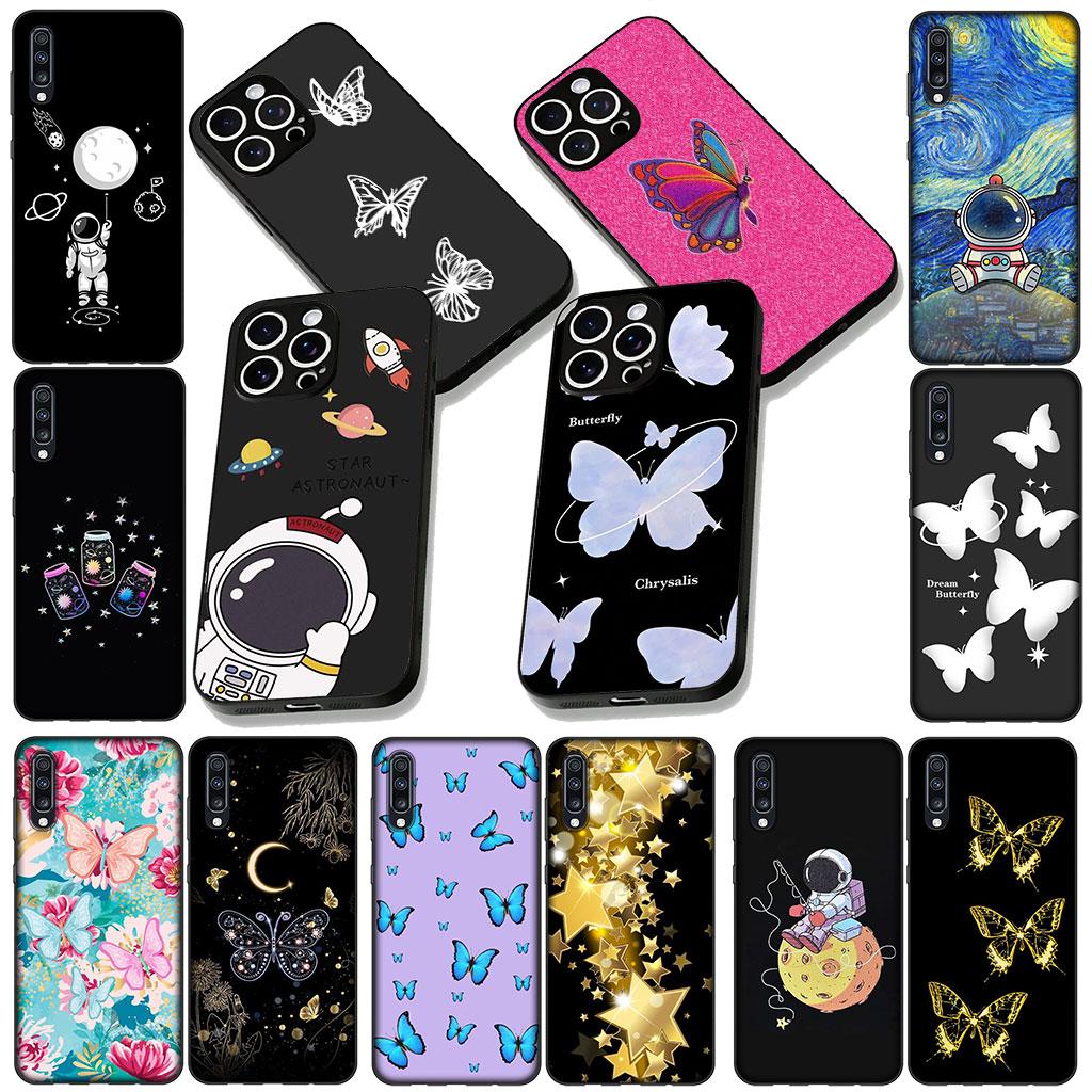Cover for Motorola Moto E13 E20 E32 E22 G22 G23 G32 G60 G72 G7 G8 G82 G9 Plus Power Case Moon Stars Butterfly Sky Astronaut