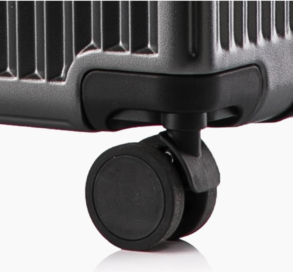 Yongsheng 20" Cabin Suitcase with Universal Wheels, Anti-Fall, 24" Optional, Front-Opening Trolley Case, Secure Lock.