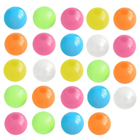 4/8/12/24 шт. светящийся липкий шарик, светящийся в темноте, настенный, потолочный, липкий шарик TPR, снятие тревожности