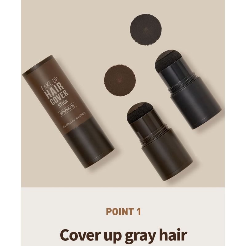 MACQUEEN - Fake Up Hair Cover Stick - 2 Colors