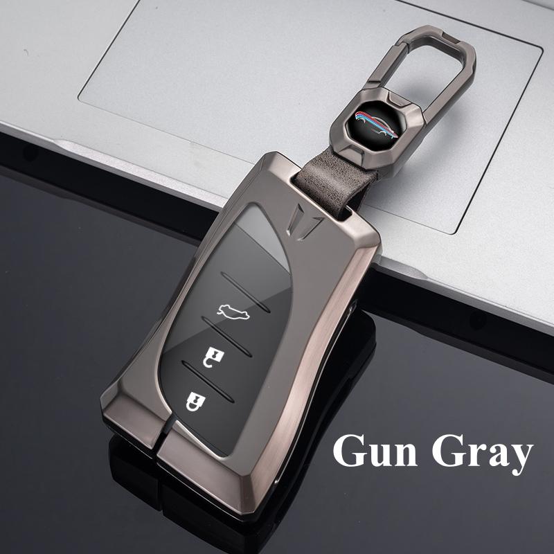 Metal Car Remote Key Case Shell Cover For Lexus NX IS RX ES GX LX LS UX GS 200 260 300 350 NX200 NX300 RX350 ES300 250h 350h 450h 260h 300h