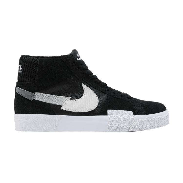 Мужские кроссовки Nike Blazer Mid Mosaic Черный Серый Черный/Серый