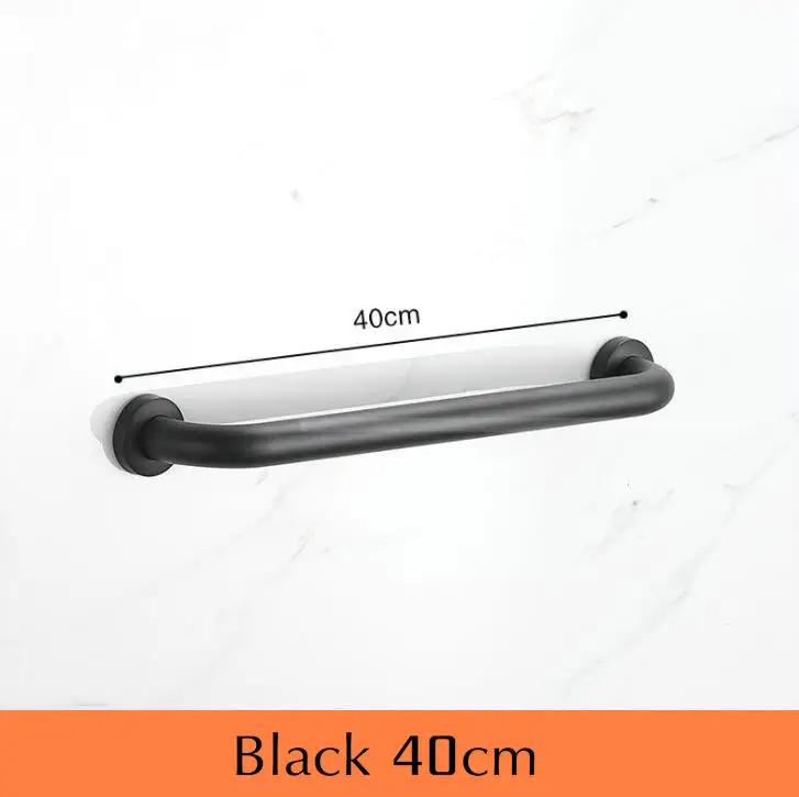 Ванная комната ванна черная нержавеющая сталь подлокотник туалет ручка Поручень туалет доступность для пожилых людей поручень