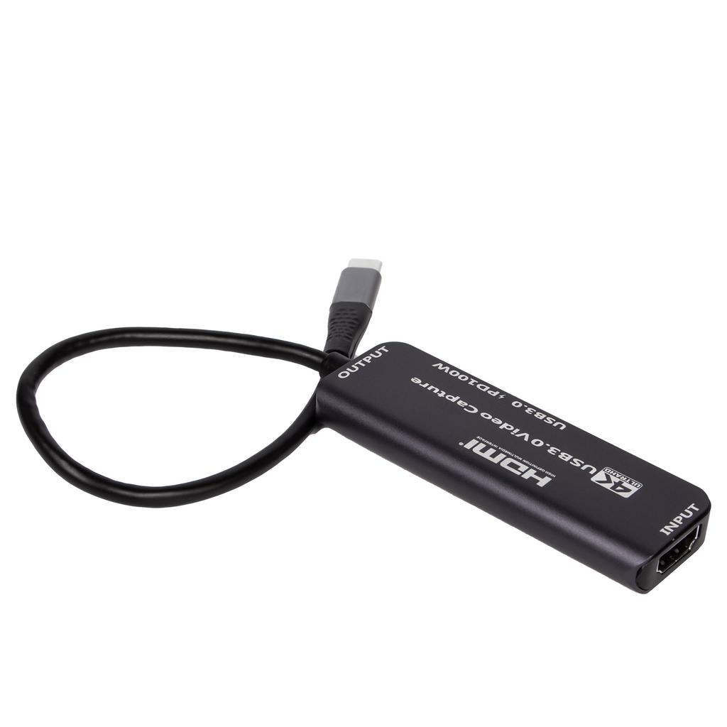 Хит продаж Hardrock XC1-2 USB-C Карта захвата 1080p с поддержкой зарядки PD 100 Вт Передача данных USB 3.0 Совместимость с Windows