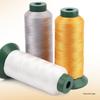 Sewing Machine & Handcraft Thread: High-Strength Mercerized Nylon for Upholstery, Leather, and Jeans