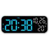 Electronic Clock Simple Alarm Clock Multi Function LED Clock Multiple Alarm Clock