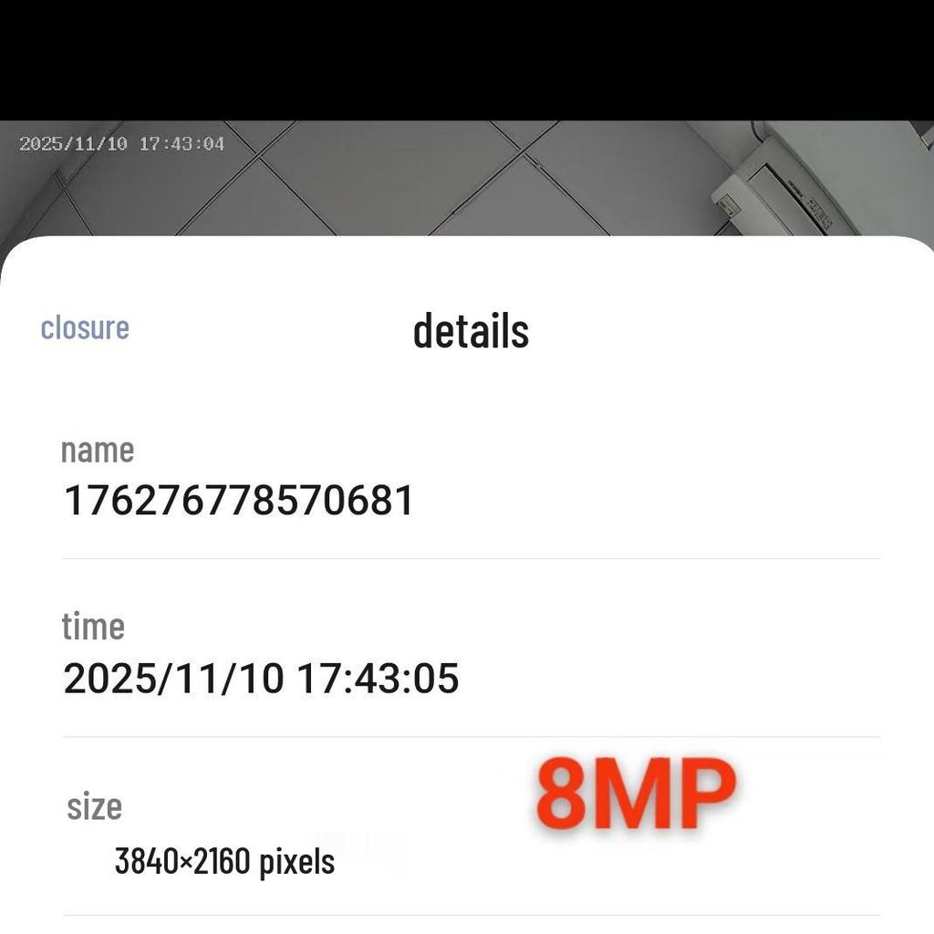 8-мегапиксельная уличная WiFi-камера с функцией ночного видения Dual Light, совместимая с TUYA - Высоко востребованная модель