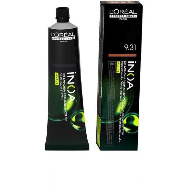 Coloration - L'OREAL - Inoa No Ammonia 9.31 - Blond - Rouge/Roux - Sans ammoniaque