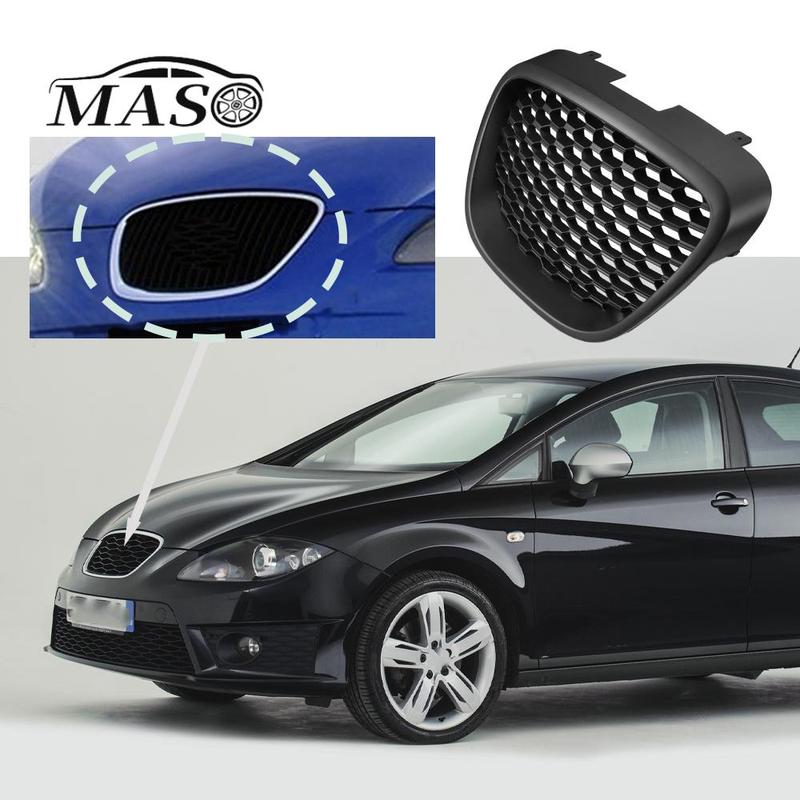 Передний Бампер Сотовая Спортивная Решетка Сетка Решетка без Значка для Seat Leon MK2 1P1 Altea XL Toledo Mk3 2006 2007 2008 2009