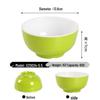 Меламиновые двухцветные миски TianYajing A8
