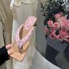 Женские туфли на высоком каблуке, шлепанцы, сандалии с квадратным носком и перемычкой для пальца, летняя обувь 2025, новые туфли-лодочки на массивном каблуке, повседневные шлепанцы, женские слайды
