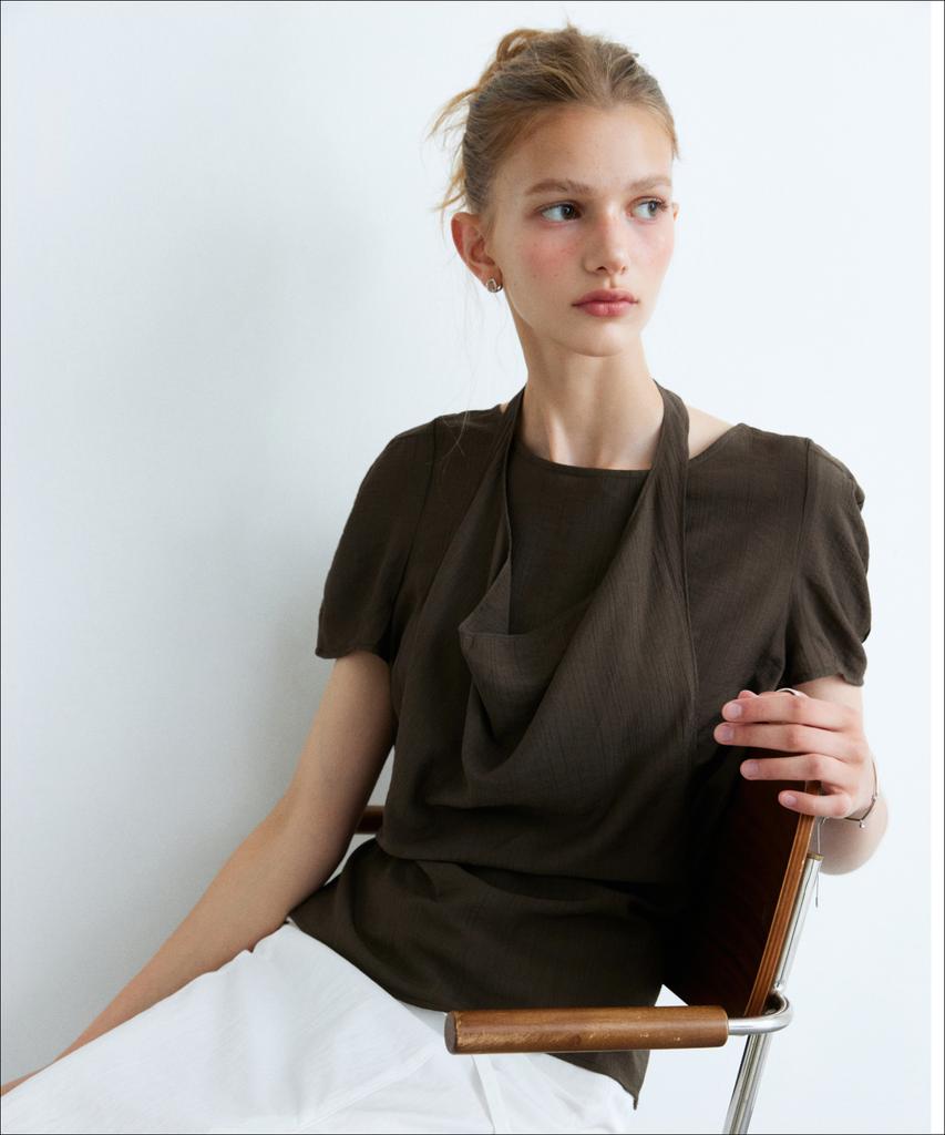 MIXXO Длинная юбка с поясом_Miwwhg701B