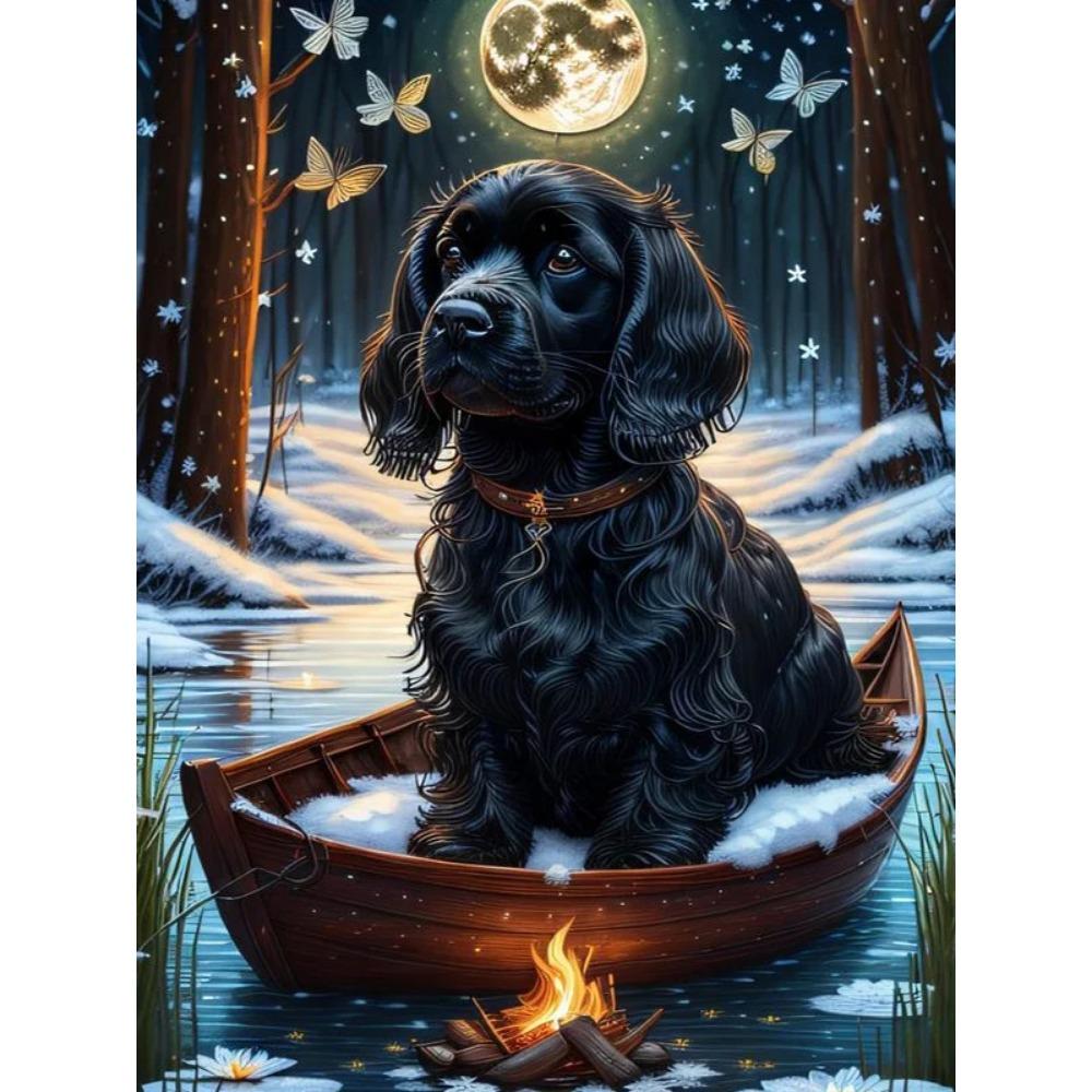 Алмазная картина, полная дрель, милый белый кот, квадратная круглая алмазная живопись, ручная работа, цветочный пейзаж, сделай сам, алмазная мозаика, картина, украшение дома