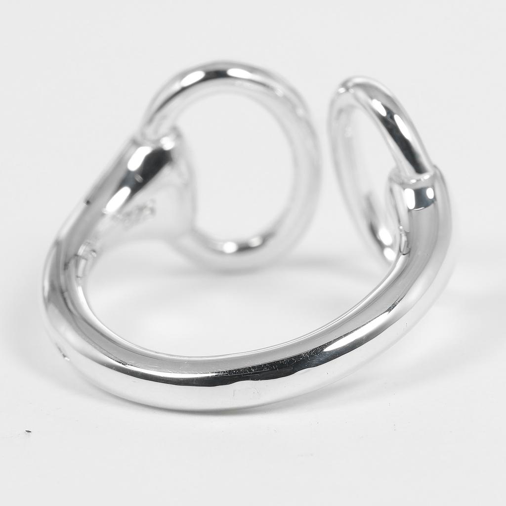 Hermes Кольцо Навсикая Серебро925 #5.1(Наш размер) 5.4 г Женские Б/У