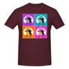 Piece Four Color MJ Novelty  Cotton TShirt King Of Pop MMichael Tops Tees For Unisex