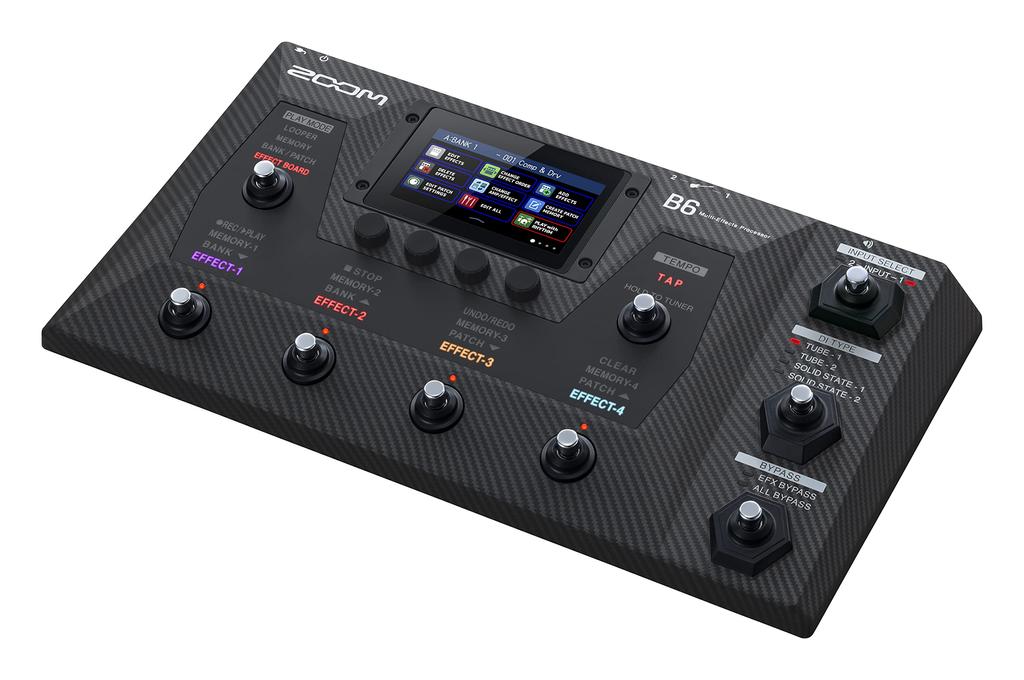 ZOOM B6 Bass Processor processor for bass Multi-Effects Multi-effects